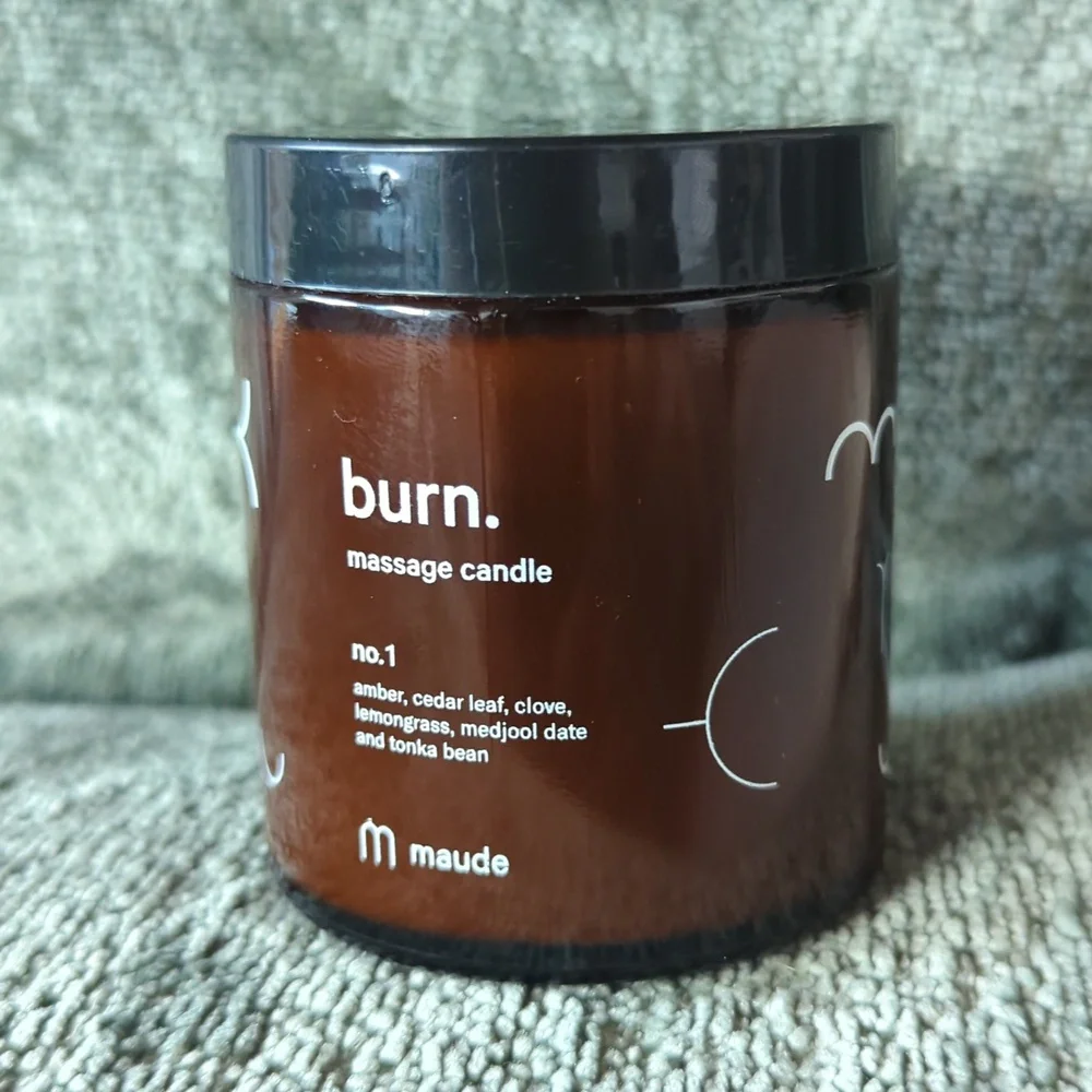 🆕 Maude Burn Massage Candle No 1